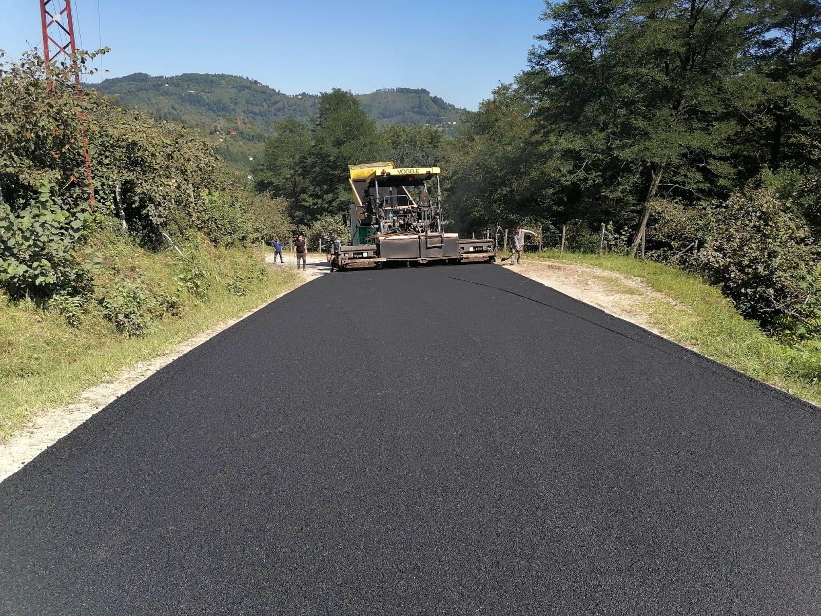 Ordu'da asfalt seferberliği sürüyor