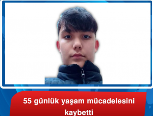 Fatsa’da bisiklet kazasında yaralanan 14 yaşındaki Emircan Topal 55 gün