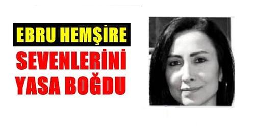Ordu Devlet Hastanesi’nin acı günü. Hastanede görevli hemşire Ebru Yıldırım