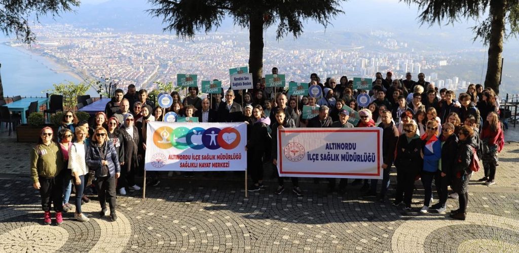 ORDU’DA SAĞLIKLI YAŞAM YÜRÜYÜŞÜ DÜZENLENDİ SAG