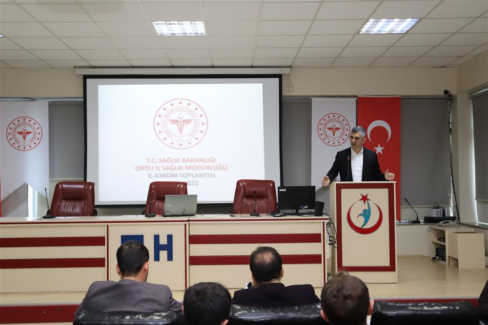 ORDU’DA ACİL SAĞLIK HİZMETLERİ KOORDİNASYON KOMİSYONU TOPLANTISI YAPILDI TOP1