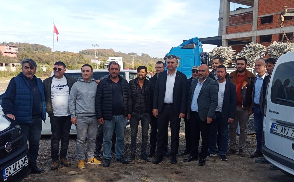 AKAR, ÜNYE ORGANİZE SANAYİ BÖLGESİNDE ÇALIŞMALARI YERİNDE İNCELEDİ ak2