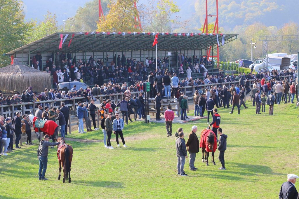 ÜNYE’DE ATLAR, ATAYA SAYGI İÇİN KOŞTU at4