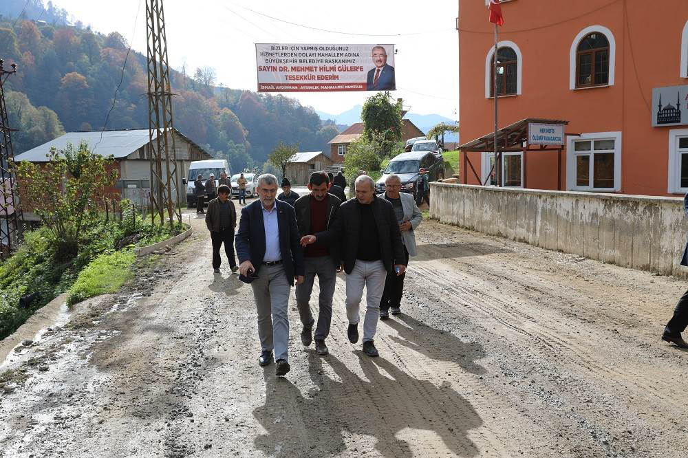 39 YIL ÖNCE AÇILAN GÜZERGÂHTA BETON YOL SEVİNCİ image 23