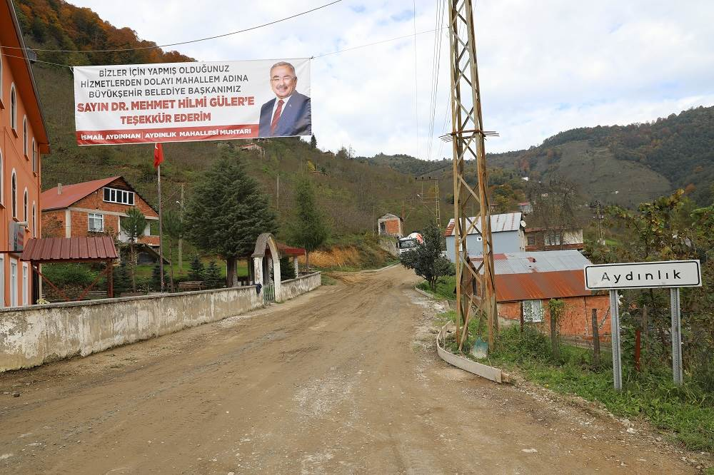 39 YIL ÖNCE AÇILAN GÜZERGÂHTA BETON YOL SEVİNCİ image 24