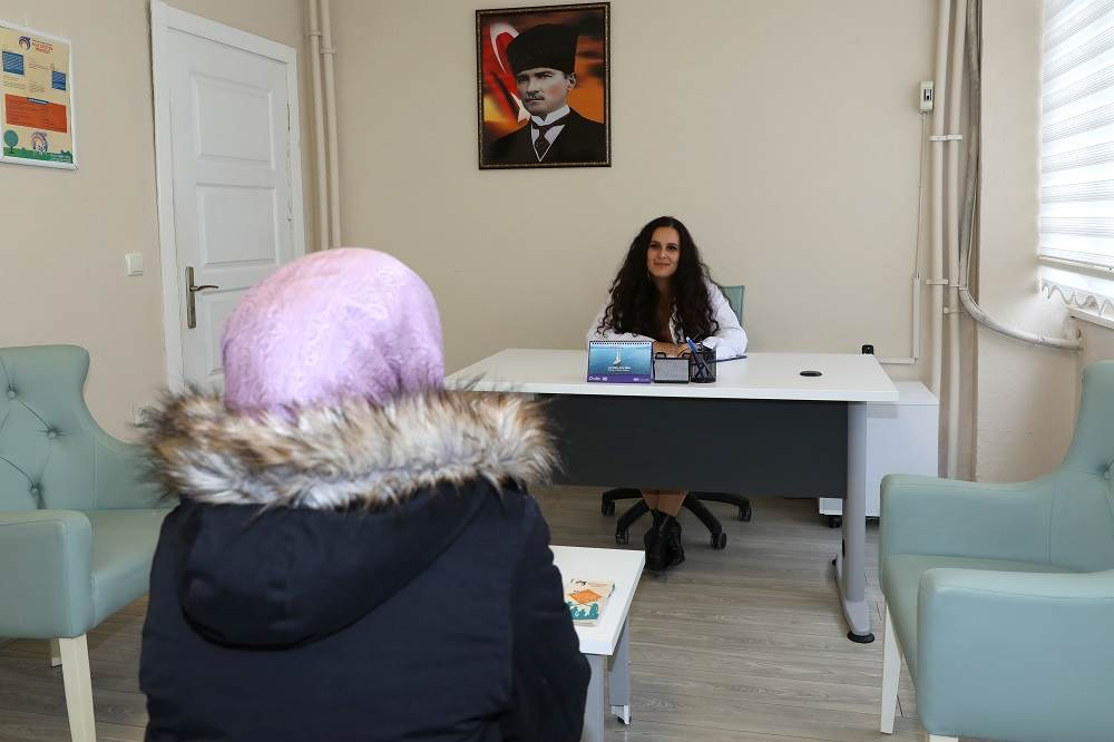 Ordu Büyükşehir Belediyesi tarafından kente kazandırılan Aile Destek Merkezi danışanlarını