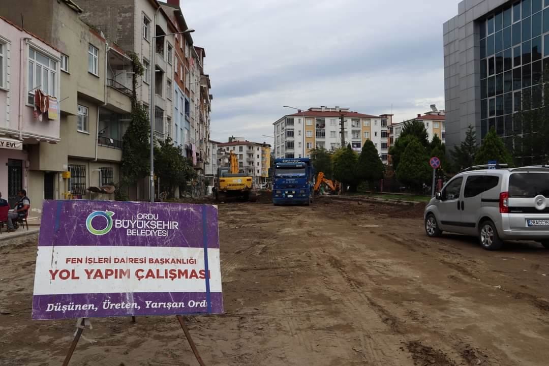 Ordu Büyükşehir Belediyesi, Ünye ilçe merkezine bağlı Liseler Mahallesi ile