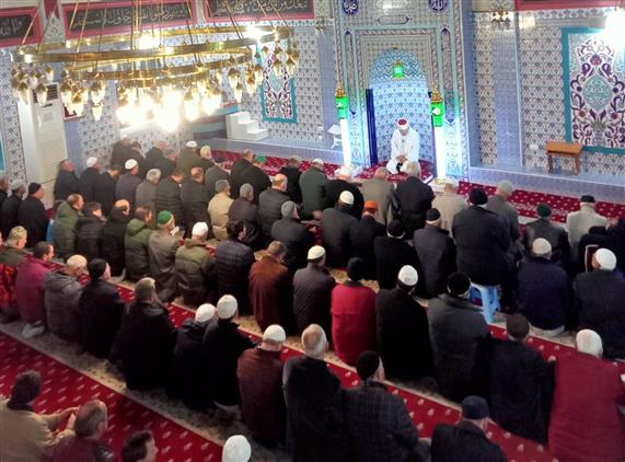 FEVZİ ÇAKMAK'TA SABAH NAMAZI BULUŞMASI FE