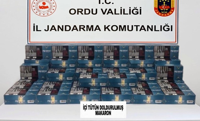 GÜLYALI'DA KAÇAKÇILIK OPERASYONU GU 1