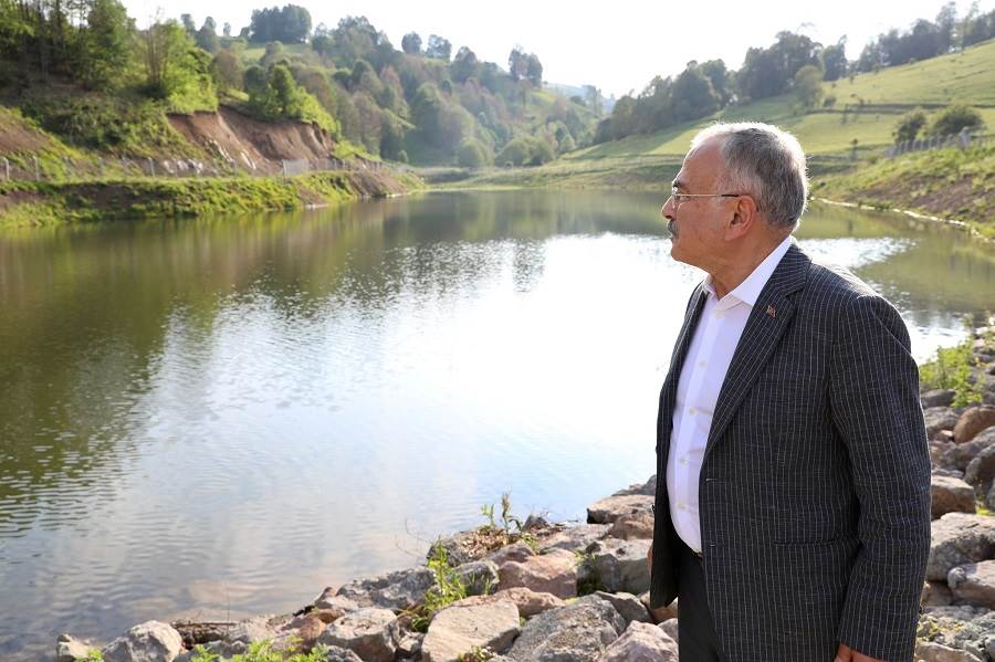 ORDU’YA 61 GÖLET İNŞA EDİLDİ h