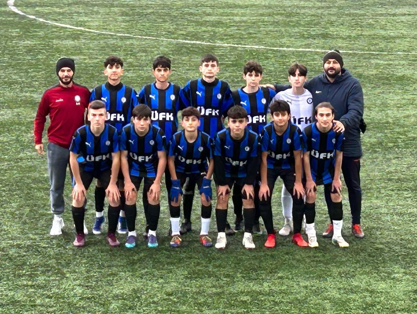 U-16 Ligi B grubunda mücadele eden Ünye Futbol Kulübü deplasmanda