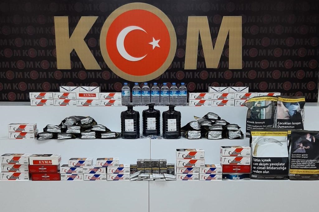 ALTINORDU’DA KAÇAK ALKOL VE TÜTÜN OPERASYONU k
