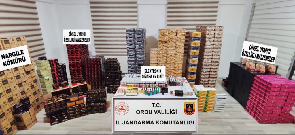 ORDU'DA KAÇAKÇILIK OPERASYONU ka 2