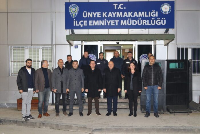 <strong>KAYMAKAM IŞIK VE BAŞKAN TAVLI’DAN YILBAŞI ZİYARETLERİ</strong> B