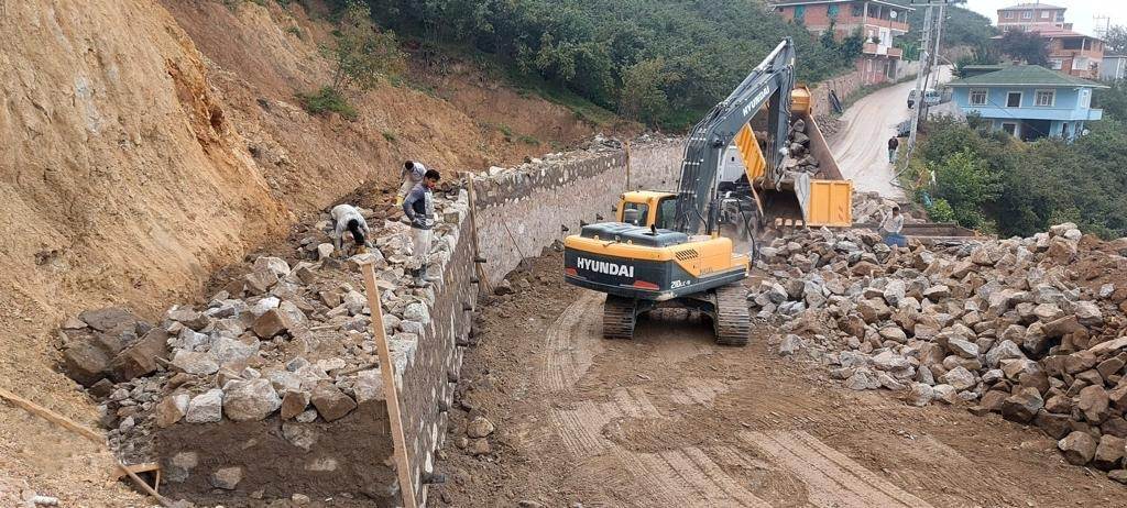 ORDU’DA YOLLAR KORUMA ALTINDA YOL