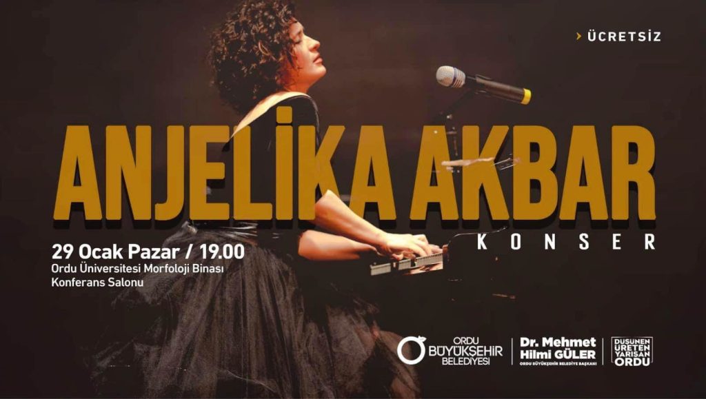 PİYANONUN KRALİÇESİ ANJELİKA AKBAR ORDU’DA pi