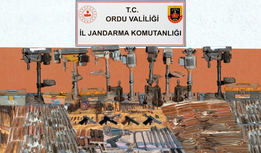 ORDU'DA EŞ ZAMANLI OPERASYON si