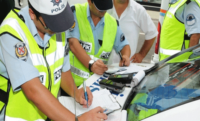 99 ARAÇ TRAFİKTEN MEN EDİLDİ tr