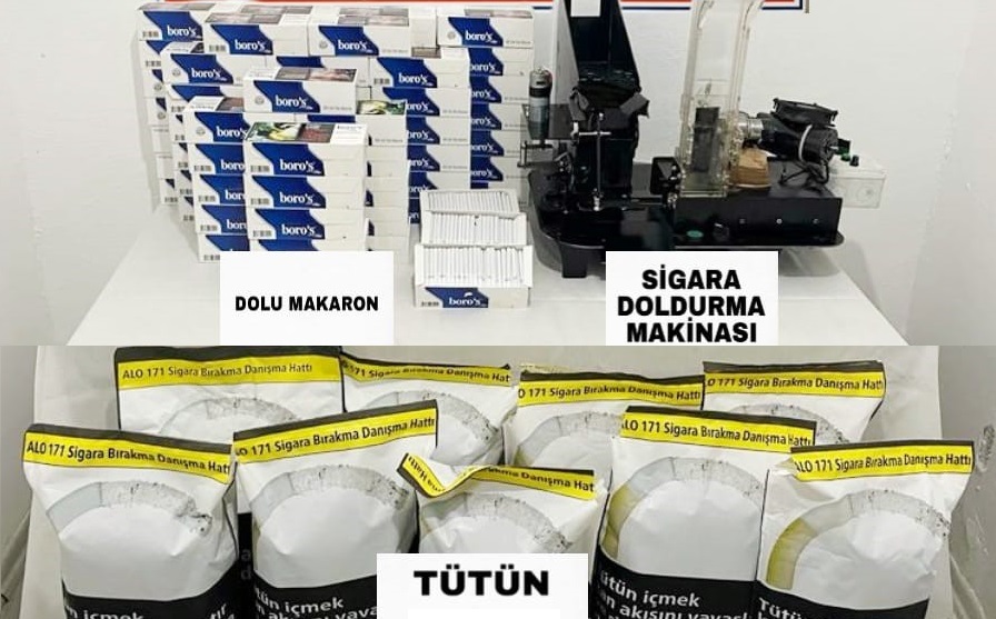 ORDU’DA KAÇAK TÜTÜN OPERASYONU tu