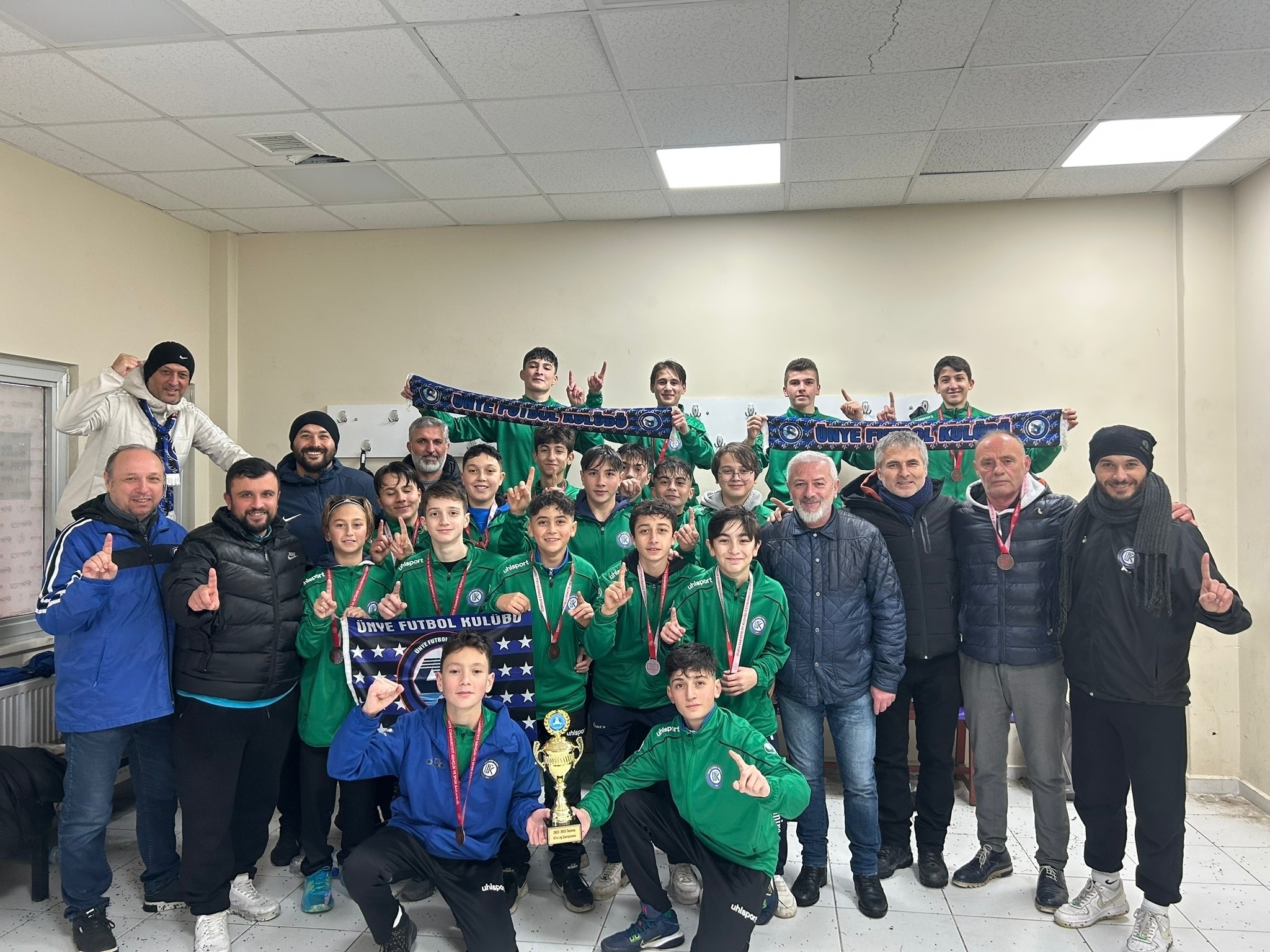 2022-2023 Amatör Futbol Sezonu U-14 Gençler ligi oynanan final müsabakası