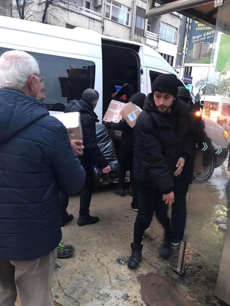 CHP'NİN YARDIM TIRI YOLA ÇIKTI C1 1
