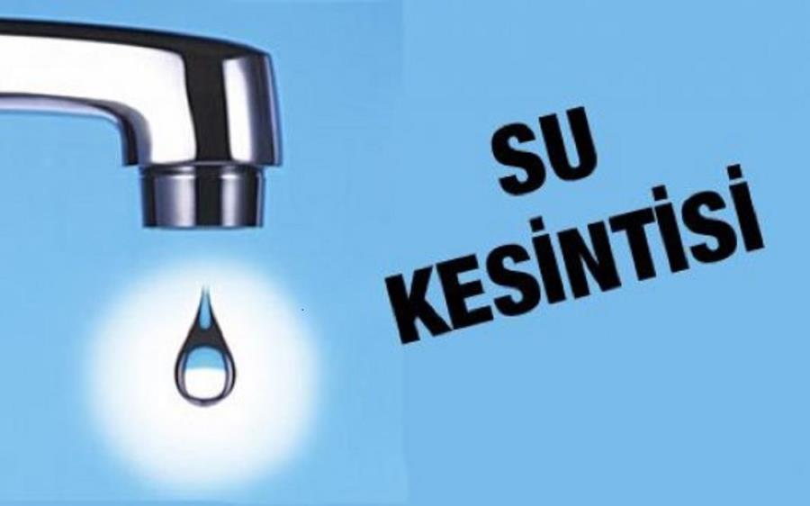 ÜNYE'DE SU KESİNTİSİ OLACAK SU