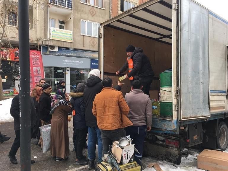 Deprem Bölgesine Ordu’dan Yapılan Yardımlar Devam Ediyor v1