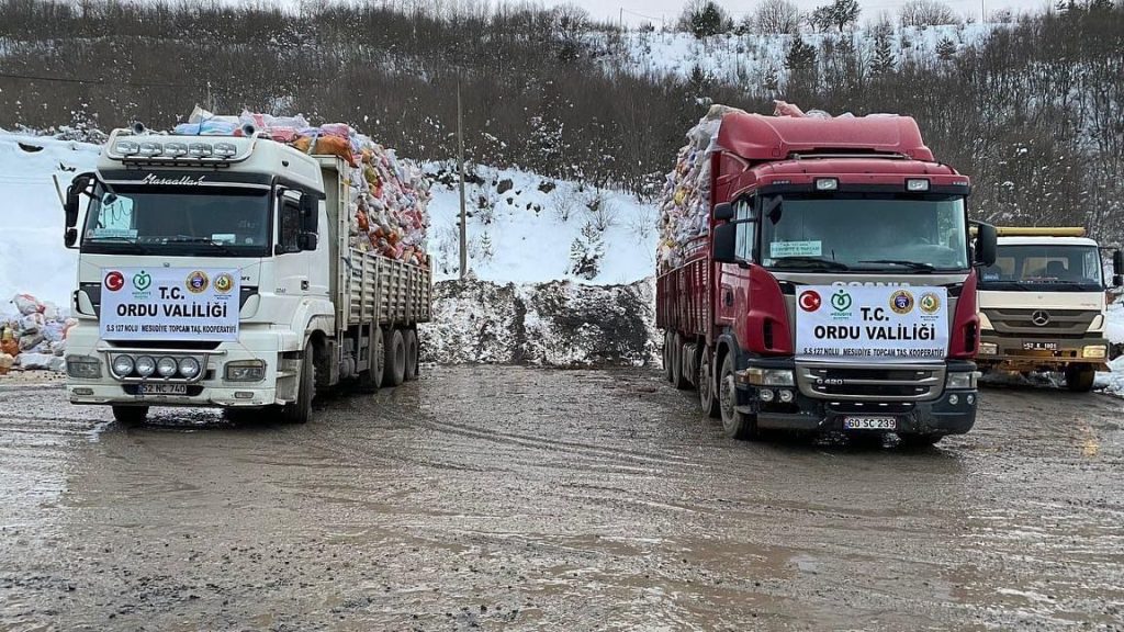 Deprem Bölgesine Ordu’dan Yapılan Yardımlar Devam Ediyor v2