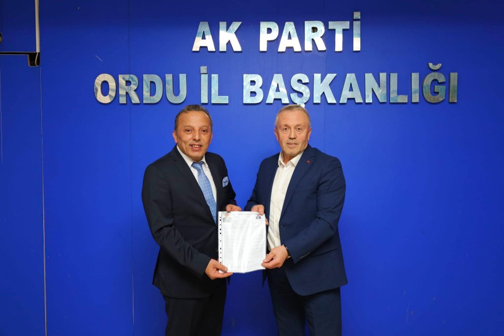İDRİS ALTUNEL AK PARTİ’DEN MİLLETVEKİLİ ADAY ADAYI OLDU IL