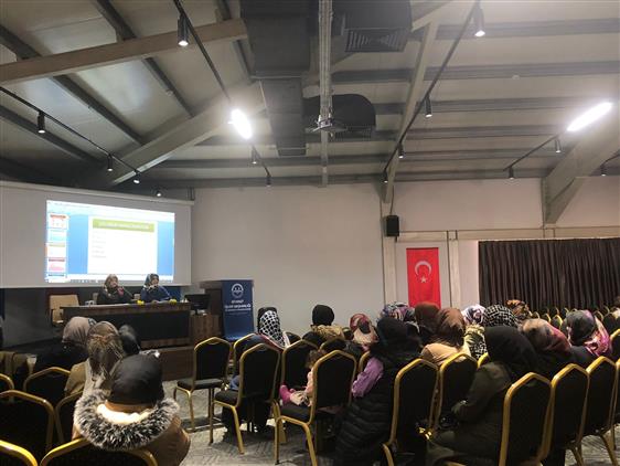 MüftülüK 4-6 yaş gurubu öğrenci velilerine seminer verdi SEMI