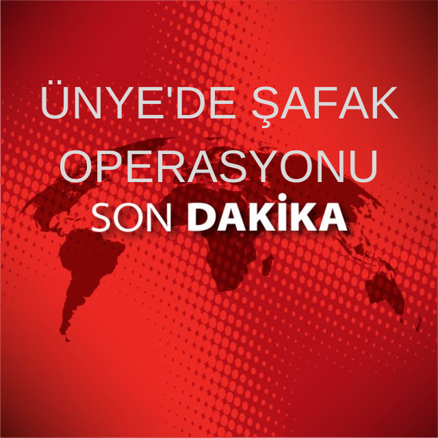 ÜNYE'DE ŞAFAK OPERASYONU UNYELI GENC CINAYETE KURBAN GITTI