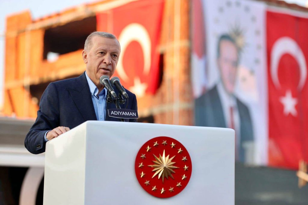 BAŞKAN GÜLER CUMHURBAŞKANI ERDOĞAN'A BİLGİ VERDİ ba1 1