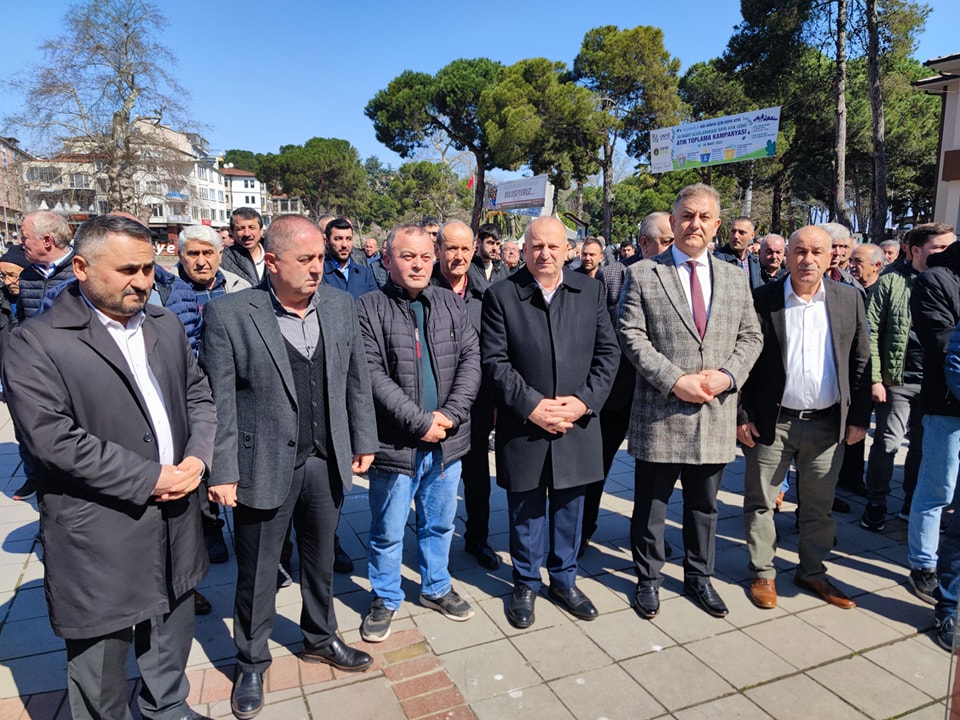 ÜNYE ARİF ERGÜN'Ü SON YOLCULUĞUNA UĞURLADI ce