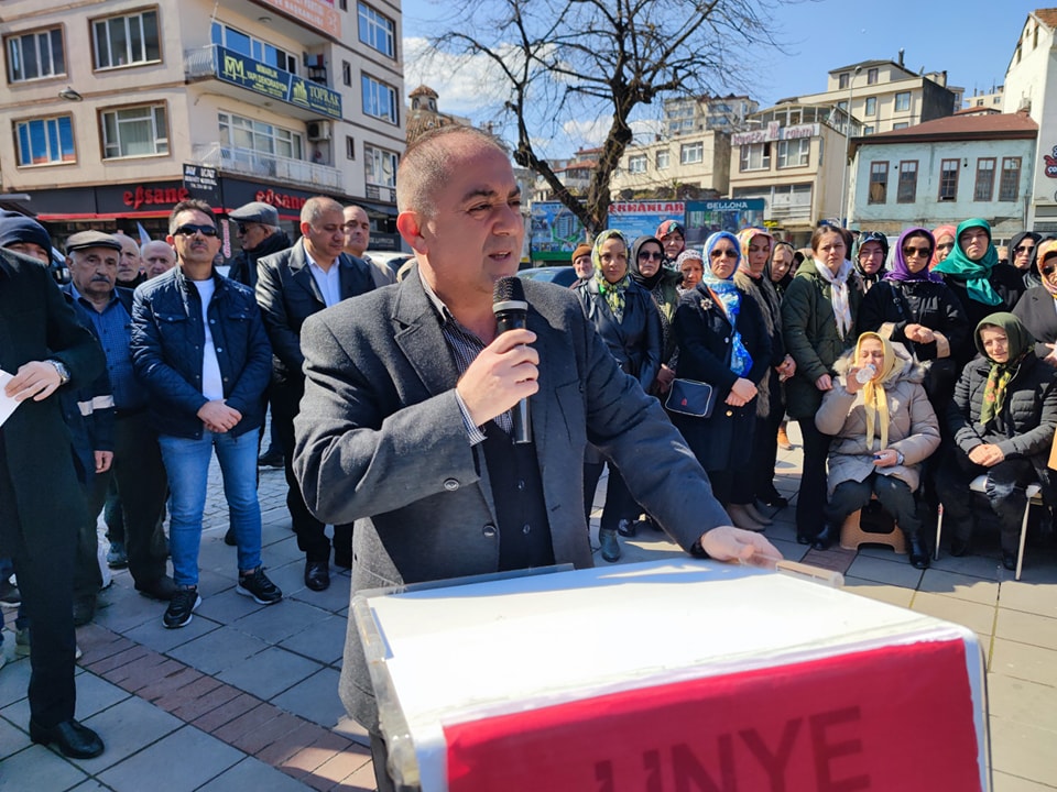 ÜNYE ARİF ERGÜN'Ü SON YOLCULUĞUNA UĞURLADI ce4