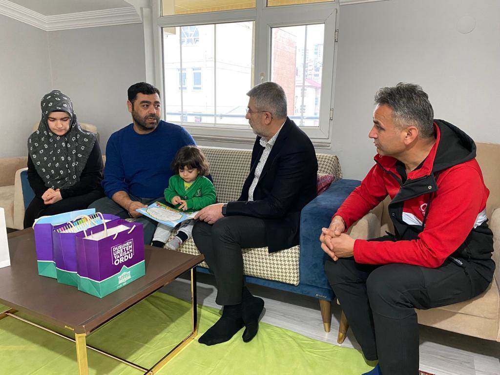 ORDU’DAN ‘EVİM YUVAN OLSUN’ KAMPANYASINA DESTEK e