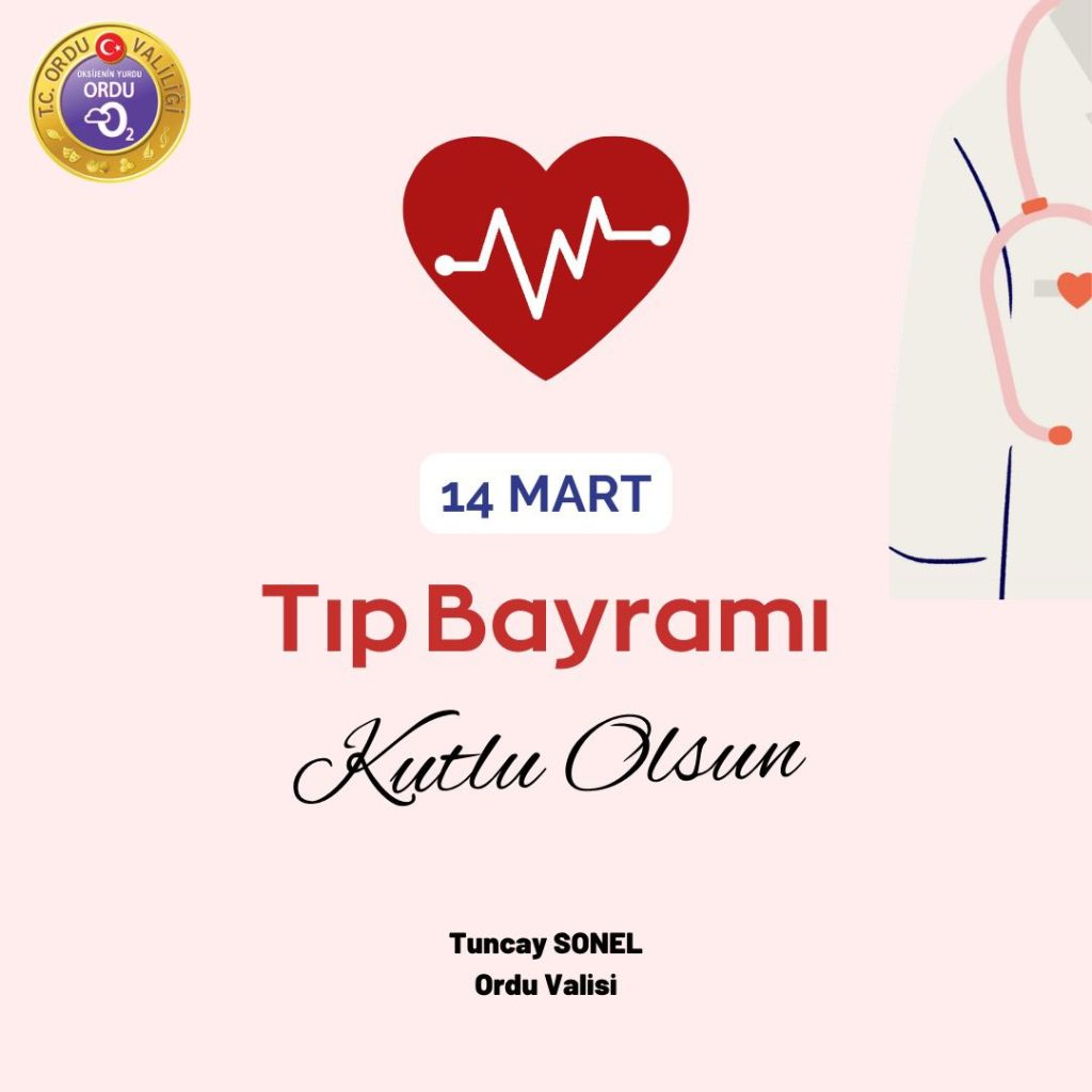 Vali SONEL’in 14 Mart Tıp Bayramı Mesajı v2
