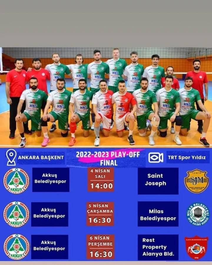 Akkuş Belediyespor Final Maçlarına Çıkıyor AK