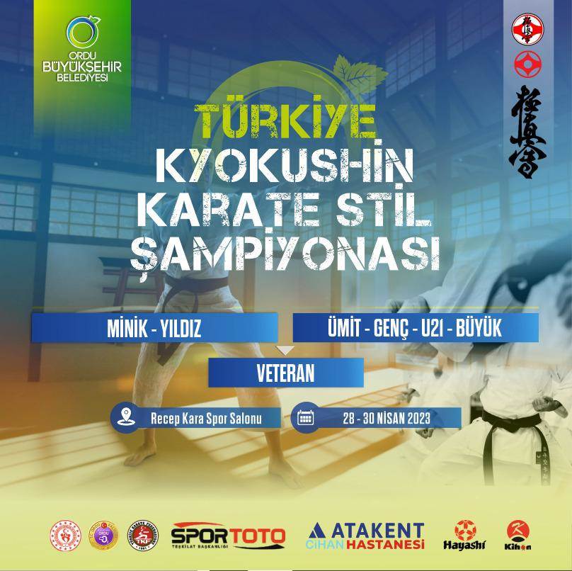 KARATE STİL ŞAMPİYONASI ORDU’DA KA 1