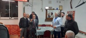 Mhp Ünye İlçe Başkanı Murtaza Hacıimaoğlu Gece demedik gündüz demedik.