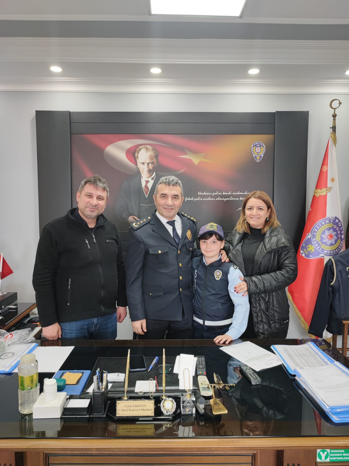 ÜNYE GÜNDEM HABER'DEN POLİS HAFTASI ZİYARETİ