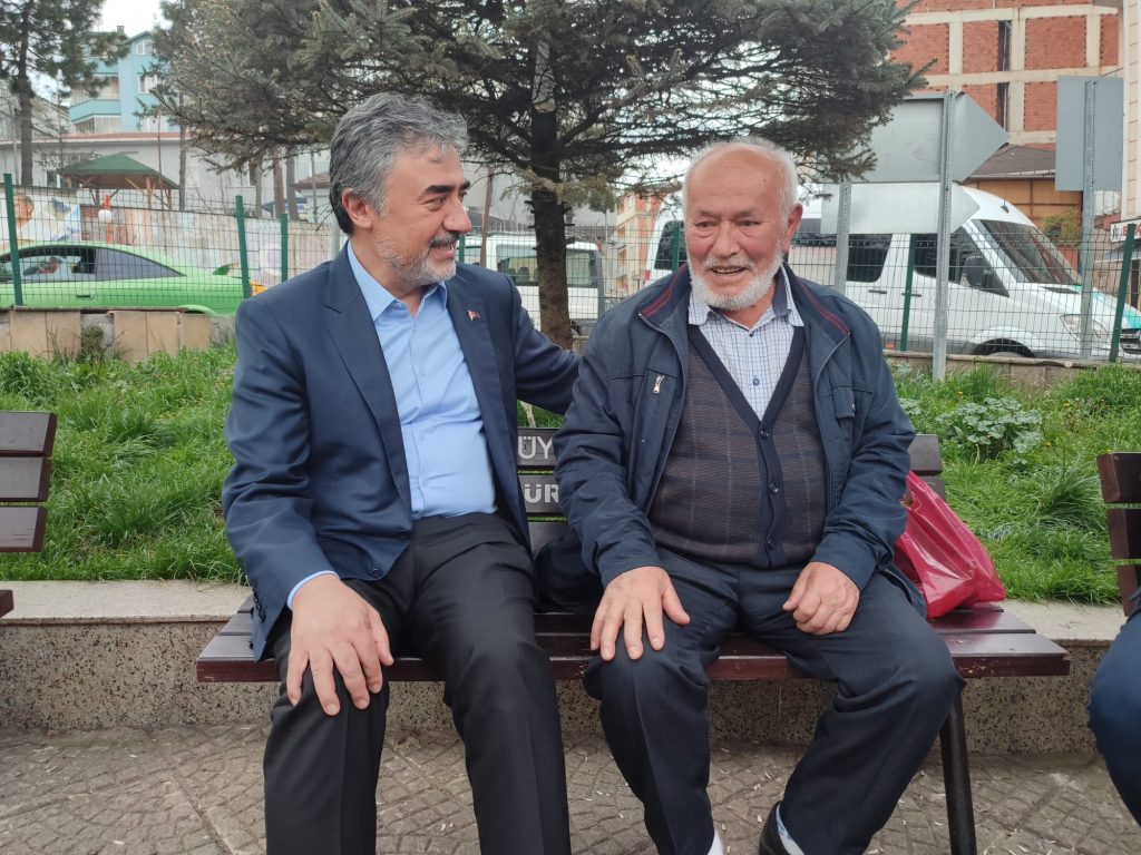 AK Parti Ordu Milletvekili Adayı Hamarat, Korgan'da h