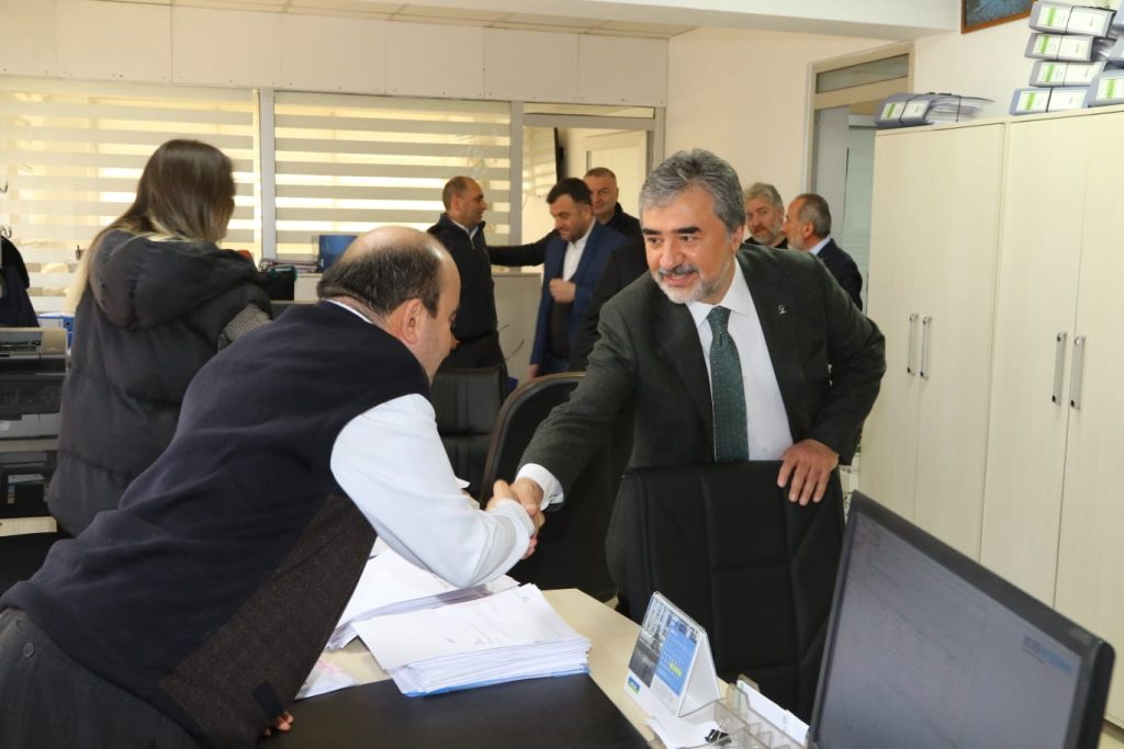 HAMARAT’TAN BAŞKAN TAVLI’YA ZİYARET ha3