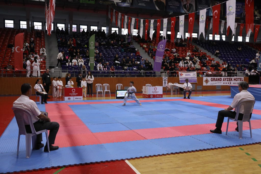 KARATE STİL ŞAMPİYONASI BAŞLADI k1