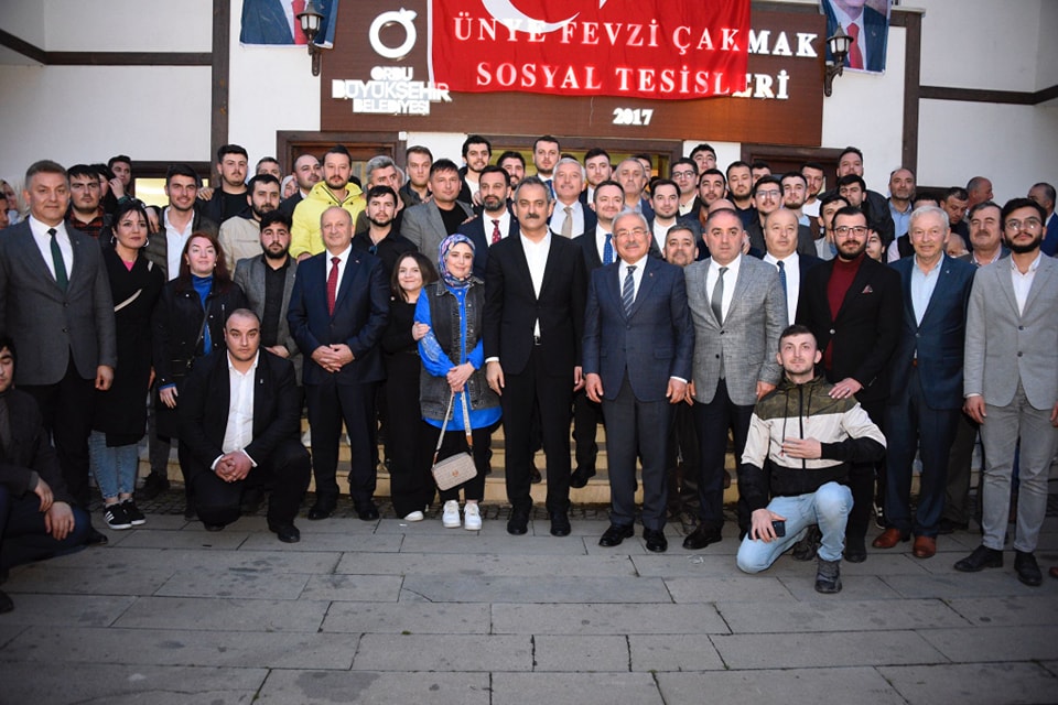 AK Parti Ünye İlçe Teşkilatı tarafından düzenlenen Ünye Gençlik Buluşmaları,