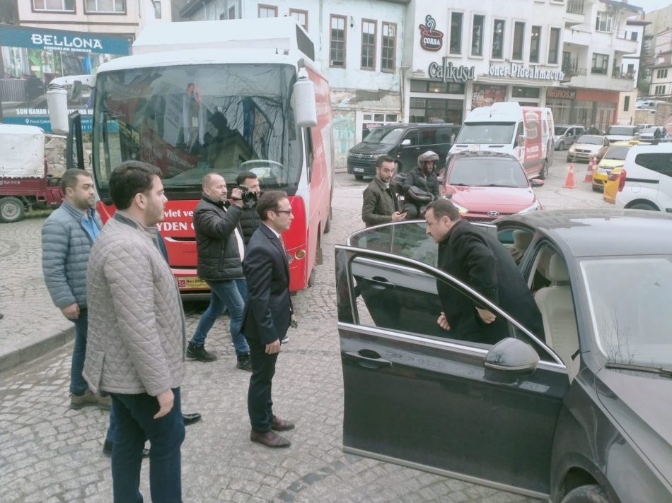 MHP ÜNYE BAYRAMLAŞMA PROĞRAMINDA BULUŞTU mhp1