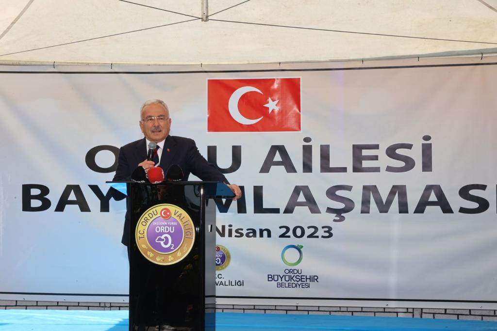 ORDU AİLESİ BAYRAMLAŞMA PROGRAMI YAPILDI o 1