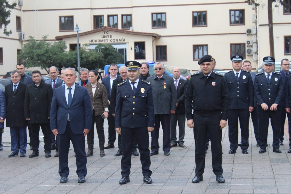 TÜRK POLİS TEŞKİLATININ KURULUŞUNUN 178. YILI ÜNYE’DE KUTLANDI poo