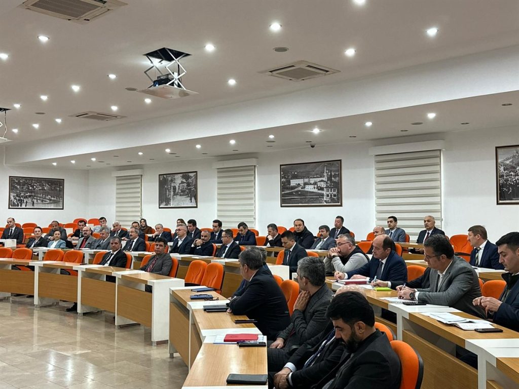 İl İdare Şube Başkanları Toplantısı Yapıldı va