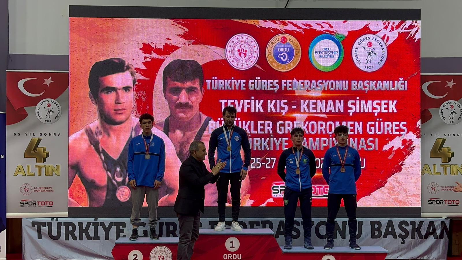 Büyükler Grekoromen Güreş Türkiye Şampiyonası Ordu’da Başladı