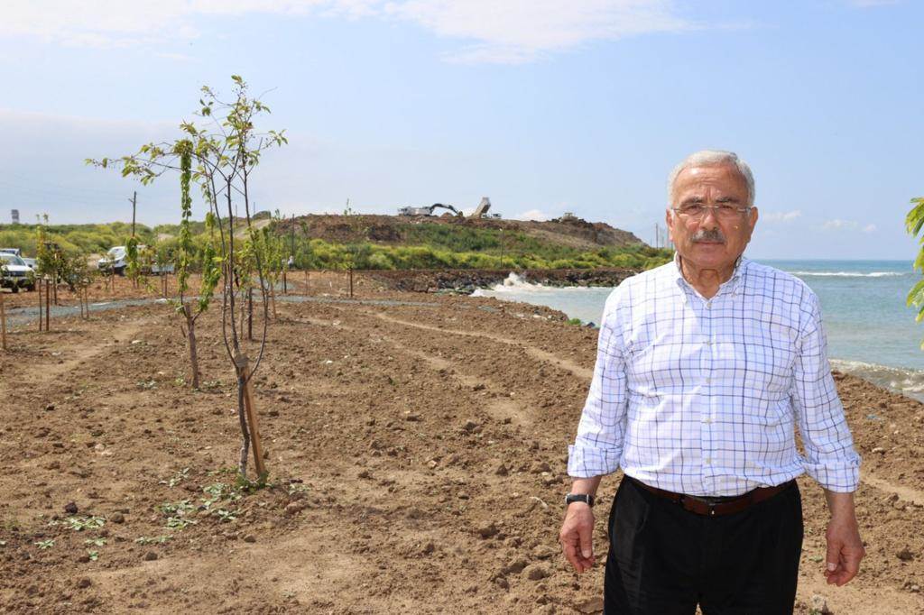 ÇÖP ALANI MEYVE BAHÇESİ OLUYOR co